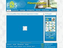 Tablet Screenshot of f-s-baufachmarkt.de